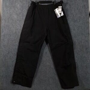 Carhartt Pants Mens XLT Black Waterproof Breathable Rain Work Nylon B216